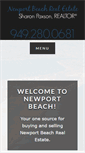 Mobile Screenshot of newportbeachrealestatecafe.com